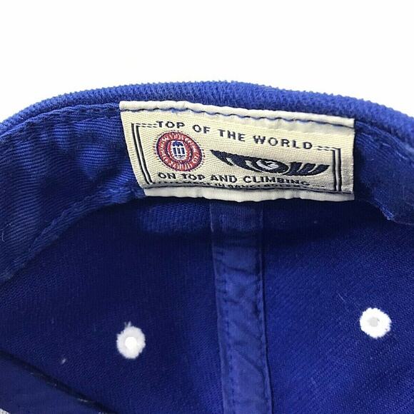 University Of Kentucky UK Ball Cap Wildcats Blue White Adjustable Hat - Picture 5 of 5